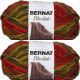 Spinrite Bernat Blanket Big Ball Yarn Harvest Pack of 2 Skein