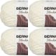 Spinrite Bernat Blanket Big Ball Yarn Vintage White Pack of 4 Skein