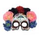 KBW Women s Day of the Dead Flowers Half Mask