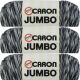 Spinrite Caron Jumbo Print Yarn Dalmatian Pack of 3 Skein