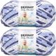 Spinrite Bernat Baby Blanket Big Ball Yarn Blue Dreams Pack of 2 Skein