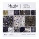 Martha Stewart Crafts Halloween Paper Pad Black And Gold Prints 12 X 12