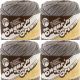 Spinrite Lily Sugar n Cream Yarn Solids Overcast Pack of 4 Skein