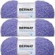 Spinrite Bernat Pipsqueak Yarn Grape Pack of 3 Skein
