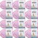 Spinrite Bernat Baby Blanket Big Ball Yarn Pretty Girl Pack of 12 Skein