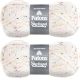 Spinrite Patons Shetland Chunky Yarn Tweeds Aran Pack of 2 Skein