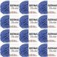 Spinrite Bernat Blanket Yarn Navy Pack of 12 Skein