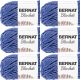 Spinrite Bernat Blanket Yarn Navy Pack of 6 Skein