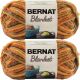 Spinrite Bernat Blanket Yarn Fall Leaves Pack of 2 Skein