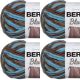 Spinrite Bernat Blanket Yarn Coastal Cottage Pack of 4 Skein