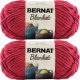 Spinrite Bernat Blanket Yarn Cranberry Pack of 2 Skein