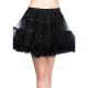 Plus Size Petticoat Black 1X 2X
