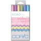 Copic Marker Ciao Markers Pastels 6 Pack