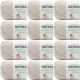 Spinrite Bernat Softee Baby Cotton Yarn Feather Gray Pack of 12 Skein