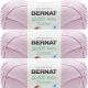 Spinrite Bernat Softee Baby Cotton Yarn Soft Plum Pack of 3 Skein