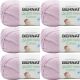 Spinrite Bernat Softee Baby Cotton Yarn Soft Plum Pack of 6 Skein