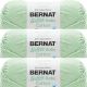 Spinrite Bernat Softee Baby Cotton Yarn Jade Frost Pack of 3 Skein