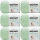 Spinrite Bernat Softee Baby Cotton Yarn Jade Frost Pack of 6 Skein
