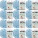 Spinrite Bernat Softee Baby Cotton Yarn Dusky Sky Pack of 12 Skein