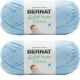 Spinrite Bernat Softee Baby Cotton Yarn Dusky Sky Pack of 2 Skein