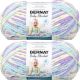 Spinrite Bernat Baby Blanket Big Ball Yarn Easter Egg Pack of 2 Skein