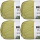 Spinrite Bernat Bernat Maker Home Dec Yarn Green Pea Pack of 4 Skein