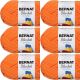 Spinrite Bernat Blanket Brights Big Ball Yarn Carrot Orange Pack of 6 Skein
