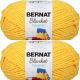 Spinrite Bernat Blanket Bright Big Ball Yarn School Bus Yellow Pack of 2 Skein