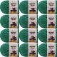 Spinrite Bernat Blanket Brights Big Ball Yarn Go Go Green Pack of 12 Skein