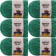 Spinrite Bernat Blanket Brights Big Ball Yarn Go Go Green Pack of 6 Skein