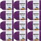 Spinrite Bernat Blanket Brights Big Ball Yarn Pow Purple Pack of 12 Skein
