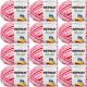 Spinrite Bernat Blanket Brights Big Ball Yarn Raspberry Ribbon Variegated Pack of 12 Skein