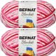 Spinrite Bernat Blanket Brights Big Ball Yarn Raspberry Pack of 2 Skein