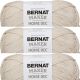 Spinrite Bernat Bernat Maker Home Dec Yarn Cream Pack of 3 Skein