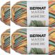 Spinrite Bernat Maker Home Dec Yarn Sunset Sea Variegate Pack of 2 Skein