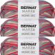 Spinrite Bernat Bernat Maker Home Dec Yarn Nautical Variegate Pack of 3 Skein