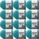 Spinrite Bernat Blanket Big Ball Yarn Aquatic Coastal Collection Pack of 12 Skein
