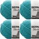 Spinrite Bernat Blanket Big Ball Yarn Coastal Collection Pack of 4 Skein
