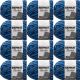 Spinrite Bernat Blanket Big Ball Yarn North Sea Coastal Collection Pack of 12 Skein