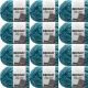 Spinrite Bernat Blanket Big Ball Yarn Tidepool Coastal Collection Pack of 12 Skein