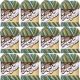 Spinrite Lily Sugar n Cream Yarn Ombres Rickrack Pack of 12 Skein