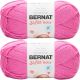 Spinrite Bernat Softee Baby Yarn Petunia Pack of 2 Skein