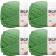 Spinrite Bernat Softee Baby Yarn Grass Green Pack of 4 Skein