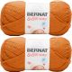 Spinrite Bernat Softee Baby Yarn Pumpkin Pack of 2 Skein