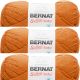 Spinrite Bernat Softee Baby Yarn Pumpkin Pack of 3 Skein