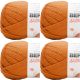 Spinrite Bernat Softee Baby Yarn Pumpkin Pack of 4 Skein