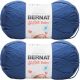 Spinrite Bernat Softee Baby Yarn Navy Pack of 2 Skein