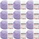 Spinrite Bernat Softee Baby Yarn Lavender Pack of 12 Skein