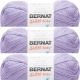 Spinrite Bernat Softee Baby Yarn Lavender Pack of 3 Skein