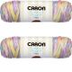 Caron Simply Soft Paints Yarn Baby Brights Pack of 2 Skein